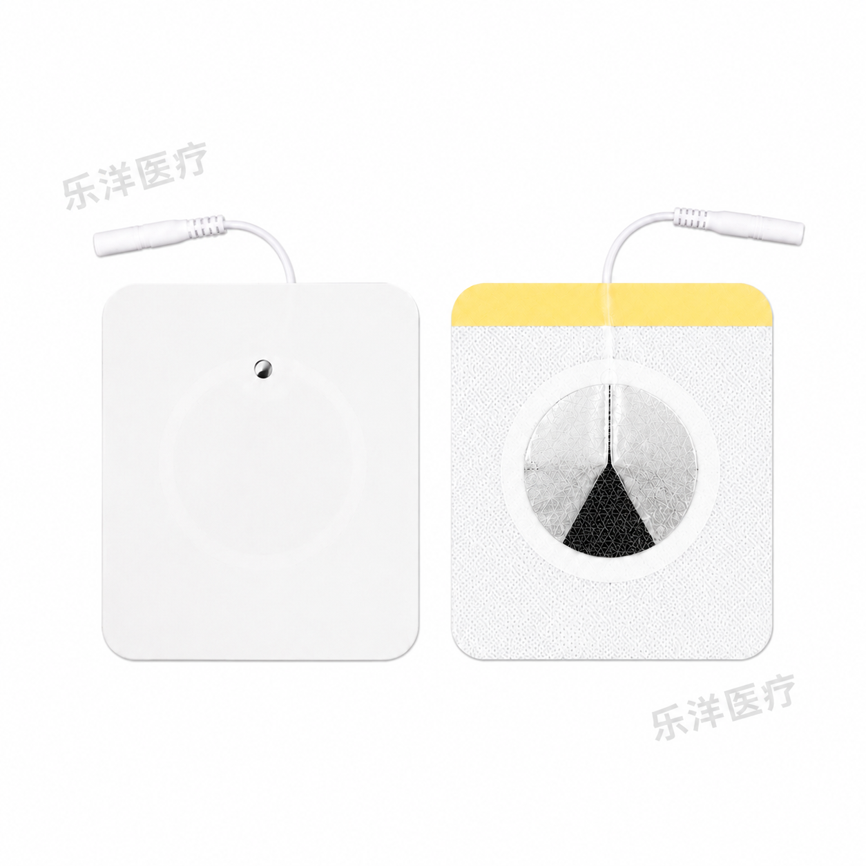 尾巴线理疗电极片(80mmx80mm）